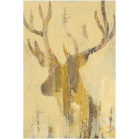 Golden Antlers II -Paper Art-42"x62"