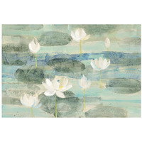 Water Lilies Bright -Paper Art-20"x14"