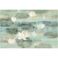 Water Lilies Bright -Paper Art-62"x42"