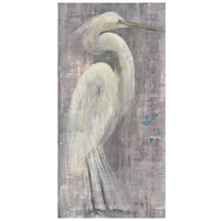 Coastal Egret I -Paper Art-14"x26"