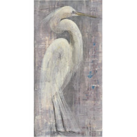 Coastal Egret I -Paper Art-38"x74"