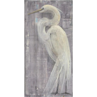 Coastal Egret II -Paper Art-20"x38"