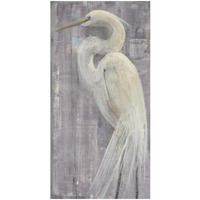 Coastal Egret II Legs -Paper Art-14"x26"