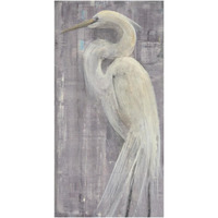 Coastal Egret II Legs -Paper Art-32"x62"