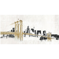 Skyline Crossing -Paper Art-50"x26"