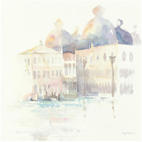 Venice Evening Crop -Paper Art-32"x32"