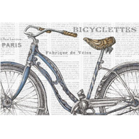 Bicycles IV -Paper Art-50"x34"