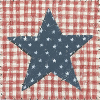 Americana Quilt II -Paper Art-38"x38"