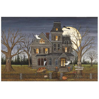 Haunted House -Paper Art-26"x18"