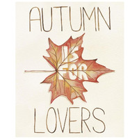 Autumn Love II -Paper Art-22"x26"