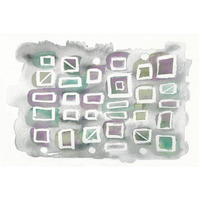 Watercolor Squares Bright -Paper Art-26&quotx18"