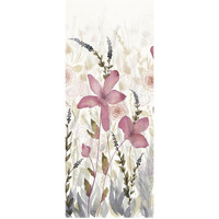 Watercolor Garden Light II -Paper Art-32"x77"