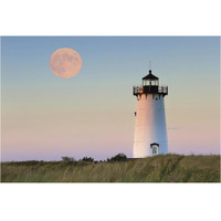 Moon Over Marthas Vineyard -Paper Art-38"x26"