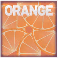 Citrus - Orange -Paper Art-26"x26"