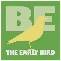 Morning Sentiments - Early Bird -Paper Art-26"x26"