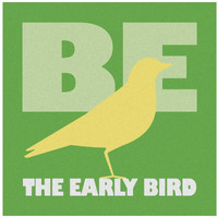 Morning Sentiments - Early Bird -Paper Art-42"x42"