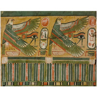 Coffin of Bakenmut (interior side detail), c. 1000-900 BC -Paper Art-24"x19.16"