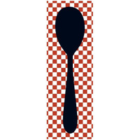 Mealtime: Picnic - Spoon -Paper Art-20"x56"