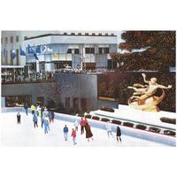 Rockefeller Center -Paper Art-50"x34"