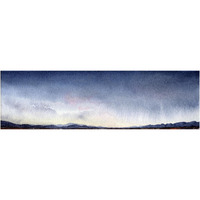 Big Sky 2 -Paper Art-46"x15.2"