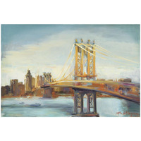 Sunny Manhattan Bridge -Paper Art-50"x34"