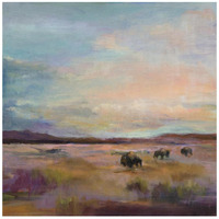 Buffalo Under Big Sky -Paper Art-42"x42"