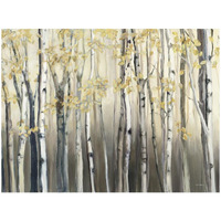 Golden Birch III -Paper Art-50"x38"