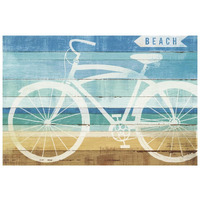 Beachscape Cruiser II -Paper Art-20"x14"