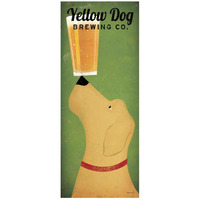 Yellow Dog Brewing Co Square -Paper Art-18&quotx42"