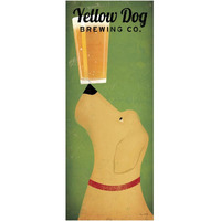 Yellow Dog Brewing Co Square -Paper Art-26&quotx62"