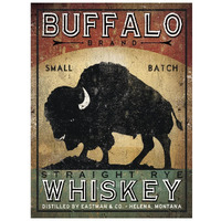 Buffalo Whiskey -Paper Art-20"x26"