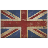 Union Jack -Paper Art-42"x25.6"