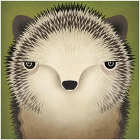 Baby Hedgehog -Paper Art-32&quotx32"