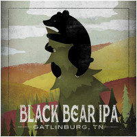 Leaf Peeper Black Bear IPA -Paper Art-32"x32"