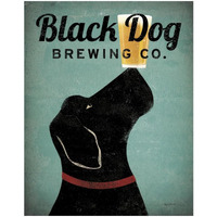 Black Dog Brewing Co v2 -Paper Art-22"x26"