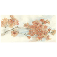 Peach Blossom I -Paper Art-26"x14"