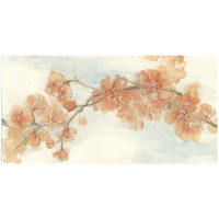 Peach Blossoms II -Paper Art-50"x26"