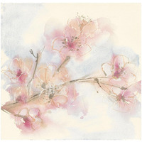 Pink Blossoms II -Paper Art-32&quotx32"