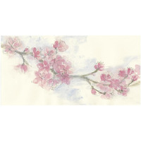 Cherry Blossoms II Crop -Paper Art-50"x26"