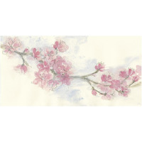 Cherry Blossoms II Crop -Paper Art-62"x32"