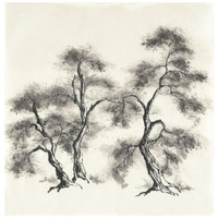 Sumi Tree III -Paper Art-20"x20"