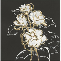 Gilded Roses -Paper Art-38"x38"