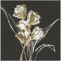 Gilded Tulips -Paper Art-32"x32"