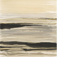 Gilded Surf -Paper Art-38"x38"