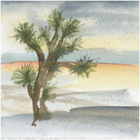 Desert Joshua Tree Cool -Paper Art-32&quotx32"