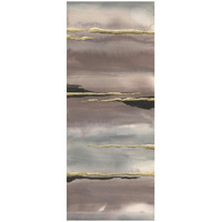 Gilded Morning Fog III Gold -Paper Art-22"x52"