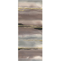 Gilded Morning Fog III Gold -Paper Art-26"x62"