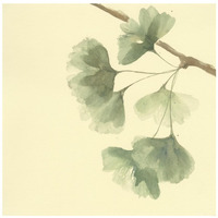 Gingko Leaves III -Paper Art-42"x42"