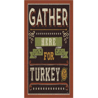 Give Thanks I -Paper Art-20"x38"