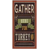 Give Thanks I -Paper Art-26"x50"